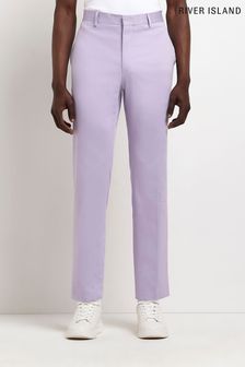 River Island Purple Lilac Suit Trousers (C83007) | €17.50