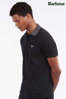 Barbour® Black Bothain Detail Collar Polo Shirt (C83473) | 35 €