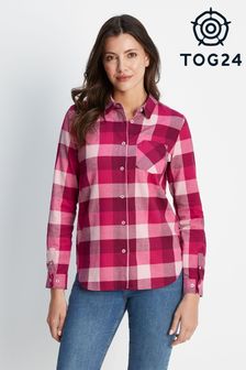 Tog 24 Pink Lorelei Flannel Check Shirt (C83476) | ₪ 201