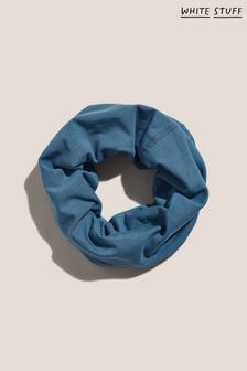 White Stuff Blue Versatile Jersey Roll Scarf (C83547) | 18 €