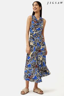 Women s Jigsaw Blue Summer Dress Dresses Next Ireland