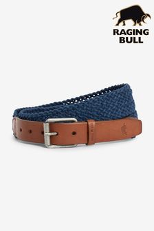 Raging Bull Blue Braided Belt