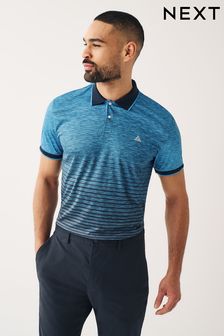 Blue Active & Golf Printed Polo Shirt (C84319) | 35 €