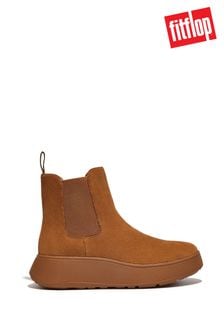 FitFlop Brown F-Mode Suede Flatform Chelsea Boots (C84346) | 188 €
