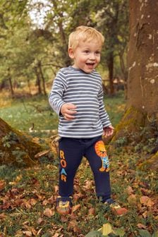 Bleu jean - Haut à manches longues Jojo Maman Bébé Breton (C84435) | €13