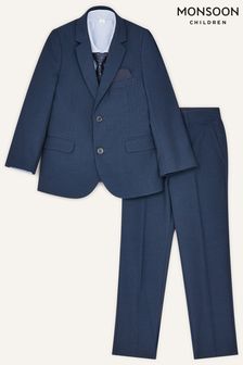 Monsoon Blue Adam Five-piece Suit (C84804) | HK$1,126 - HK$1,273