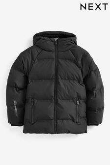 Black Padded Puffer Coat (3-17yrs) (C85390) | 15,610 Ft - 22,370 Ft