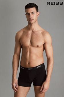 Черный - Reiss Heller Three Pack Of Cotton Blend Boxers (C85475) | €58