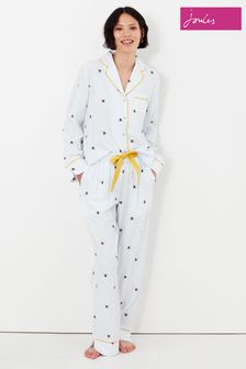 Joules Blue Sleeptight Light Pyjama Set (C85565) | SGD 92
