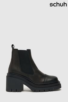 Schuh Adah Leather Chunky Boots