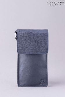 Marineblau - Lakeland Smartphone-Tasche aus Leder zum Umhängen (C86059) | 46 €