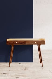 Swoon Light Brown Fresco Desk (C86258) | €617