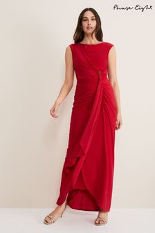 Phase Eight Red Donna Maxi Dress (C86279) | ₪ 749
