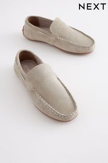 Stone Suede Loafers (C86398) | €39 - €50