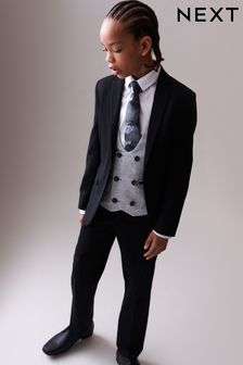 Black Skinny Fit Suit Jacket (12mths-16yrs) (C86556) | 61 € - 79 €