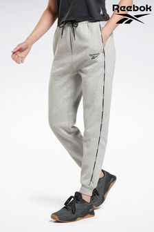 Серые спортивные брюки с контрастной отделкой Reebok (C86586) | €46