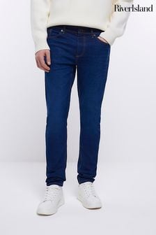 River Island Dark Blue Skinny Jeans (C86680) | €47