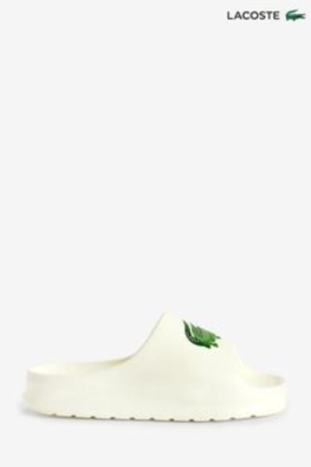 أبيض - حذاء مفتوح مقولب Serve 2.0 Evo من Lacoste (C87559) | 23 ر.ع