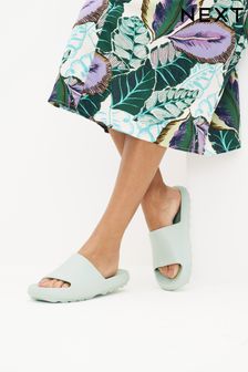 Mint Green - Chunky Slider Sandals (C87590) | BGN40