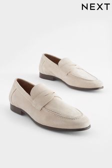 Stone Suede Loafers (C87632) | €22