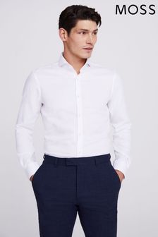 MOSS Slim Fit Royal Oxford Non-Iron Shirt (C87638) | 77 €