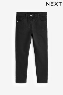 Black Regular Fit Skinny Jeans (3-16yrs) (C87913) | OMR6 - OMR8