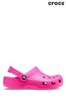 Crocs Toddler Bright Pink Classic Clog Sandals (C88250) | ₪ 140