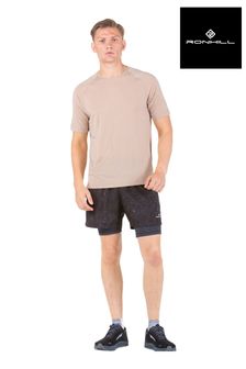 Ronhill Mens Life Twin Black Shorts (C88298) | 60 €
