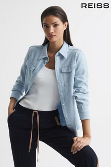 Cămașă Reiss Albi Denim (C88331) | 1,056 LEI