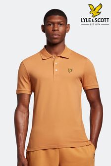 Saltburn Orange - Lyle & Scott Klassisches Poloshirt (C88734) | 74 €