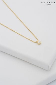 Ted Baker Gold Tone SININAA: Crystal Pendant Necklace (C89027) | HK$308