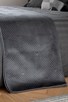 Helena Springfield Grey Opulence Throw (C89155) | ₪ 307