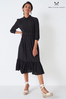 Crew Clothing Company Black Shirt Dress (C89725) | 120 €