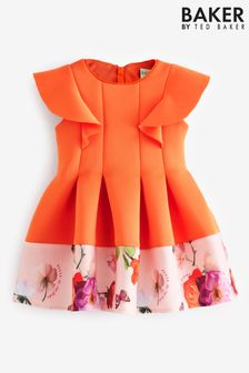 Baker by Ted Baker Orange Scuba Dress (C89733) | €47 - €50