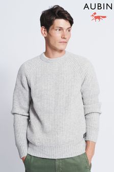 麻灰色 - Aubin Tay Fisherman羅紋圓領套衫 (C89768) | NT$4,150