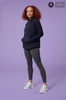 Active People Womens Black Comfort Midlayer Sweatshirt (C89958) | ₪ 186
