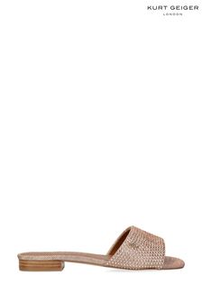Kurt Geiger London Gold Brixton Flat Sandals (C89987) | 198 €