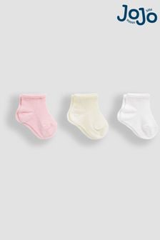 Jojo Maman Bébé Socken mit Prinzessinnendesign im 3er-Pack (C90243) | 18 €