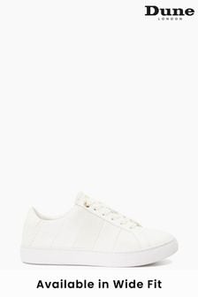 Dune London Everleigh White Mix Material Stripe Trainers (C90259) | 100 €