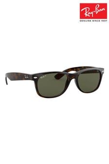 Braun - Ray-Ban New Wayfarer-Sonnenbrille mit polarisierten Gläsern (C90413) | 298 €