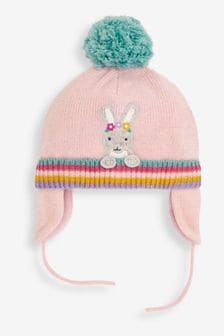 JoJo Maman Bébé Pink Bunny Hat (C90467) | €28