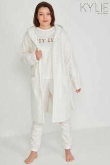 Kylie Teen Natural Cosy Club Fleece Robe (C90873) | €13.50