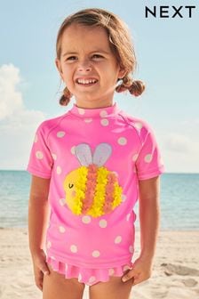 Pink Bee 2 Piece Sunsafe Swimset (3mths-7yrs) (C91542) | EGP517 - EGP578
