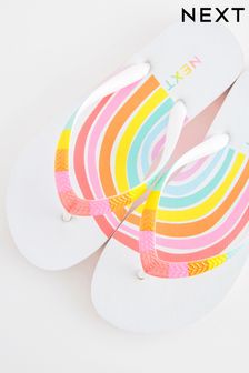 White Rainbow Flip Flops (C91695) | €7 - €11
