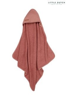 Little Dutch Pink Pure Pink Blush Hooded Towel (C91803) | €37