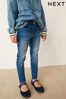 Mid Blue Slim Fit Skinny Jeans (3-16yrs) (C91828) | €17 - €24