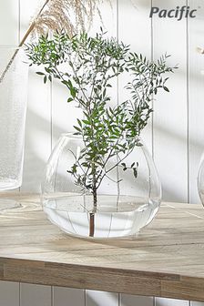 Pacific Clear Glass Roza Small Vase (C91918) | €54
