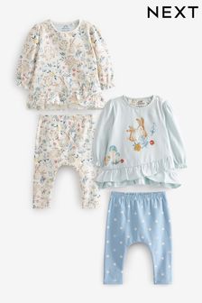 藍色小兔貼花 - 嬰兒4套裝 (C92088) | HK$201 - HK$218