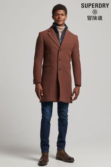 Superdry Brown Detachable Lining Town Coat (C92270) | €126
