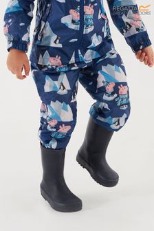 Regatta Blue Peppa Pig Waterproof Pack It Overtrousers (C92348) | 34 €
